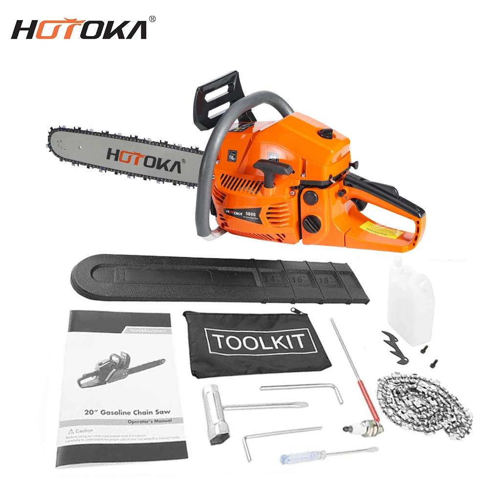 HOTOKA 5800 Gasoline Chainsaw - Professional Wood Cutting