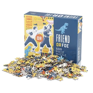 Custom Luxury Car Jigsaw Puzzle 500pcs High Quality Paper Puzzle for Both Adults and Children