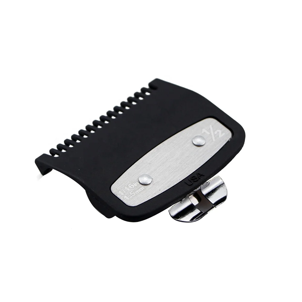 Black 8 Grids Base Box Universal Hair Clipper Limit Comb Guide Attachment Size Barber Replacement Hair Styling Tool Accessories