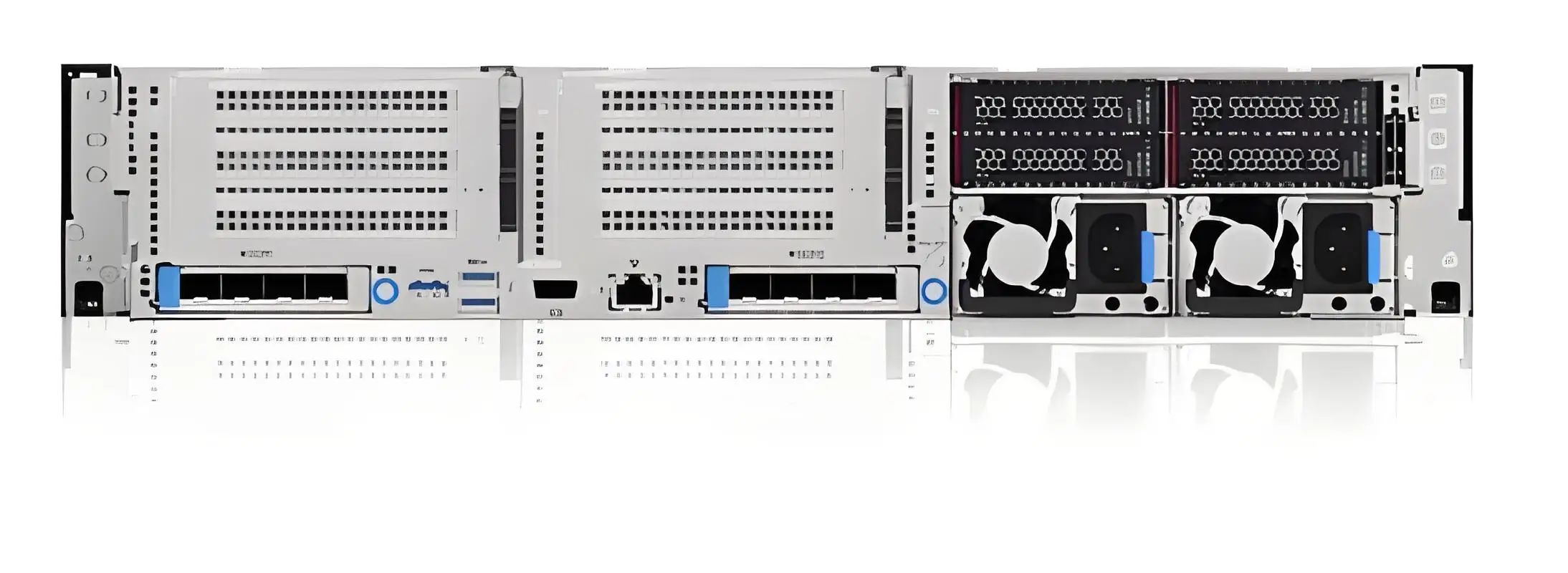 Le-novo ThinkServer SR660 V2 Rack Mounted Server 2x Intel Xeon Silver 4316 40 Cores/128GB 16GB+64GB HDD Three Years Warranty