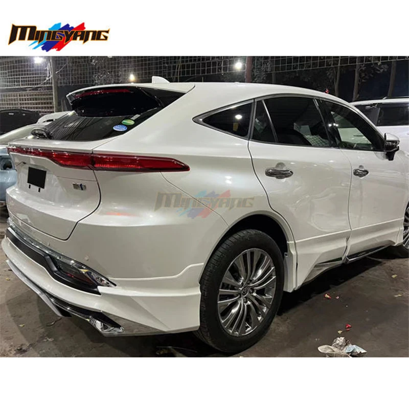 NEW pp Plastics Modellista Design Body Kit Car Bumper Lip Grille  2021 2022 for Toyota Harrier Bodykit
