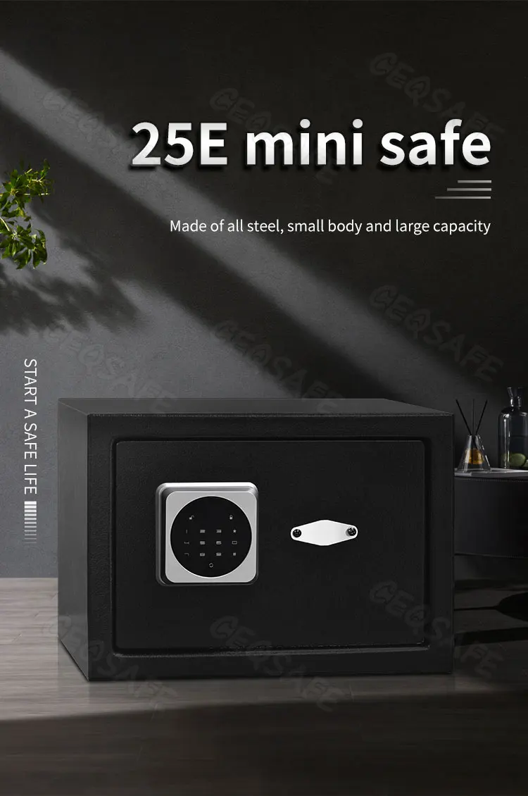CEQSAFE Security Digital Mini Safe Password Electronic Home Safe Box Smart Safe Box details