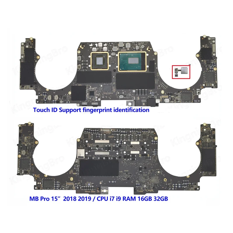 テスト済みA1990マザーボード820-01041-A 820-01814-A用Macbook Pro 15
