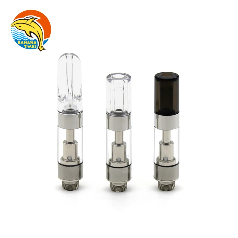 Amazon top press-in 10.5mm 510 thread cartridge 0.5ml empty 1ml vape cartridge USA hot cbd oil cartridge private label