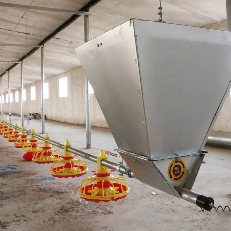 Auto Broiler Poultry Automatic Feeder Machine for Chicken Feeder Machine with Motor