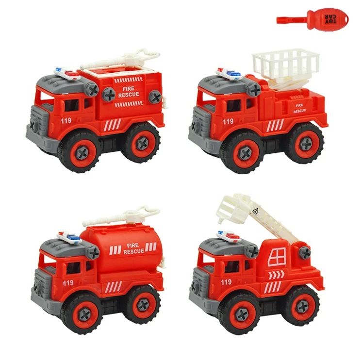 Custom Factory Direct Cheap Price Funny Educational Build Block Bricks DIY Toys Assemble Construction Truck Car for Kid