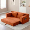 Orange + Corduroy+ 3 Seat + Foam