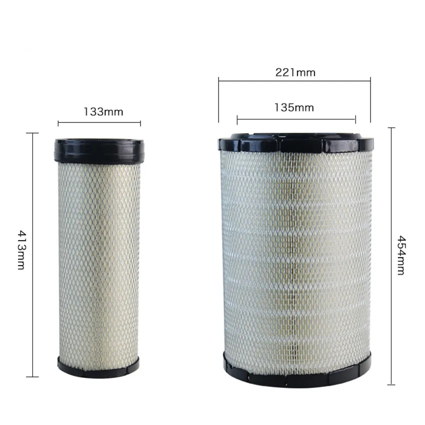 Truck Engine Air Filter Element Kw3453 571909130130 571909130131