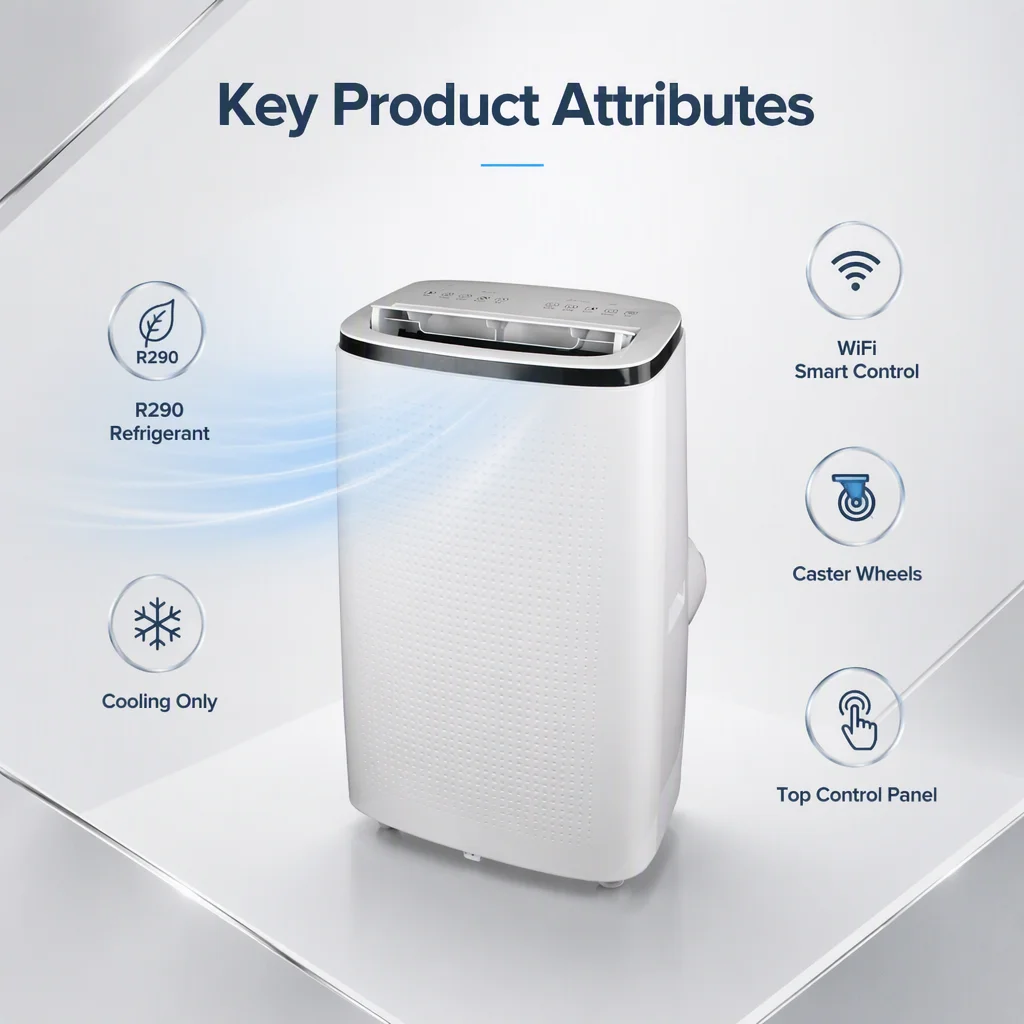 Portable Air Conditioner, R290, 12000BTU - detail 6