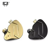 KZ ZSN Pro X 1BA+1DD Hybrid Driver In Ear Earphone HIFI Bass Earbuds Metal Headphone Monitor Sport Headset Updated KZ ZSN Pro