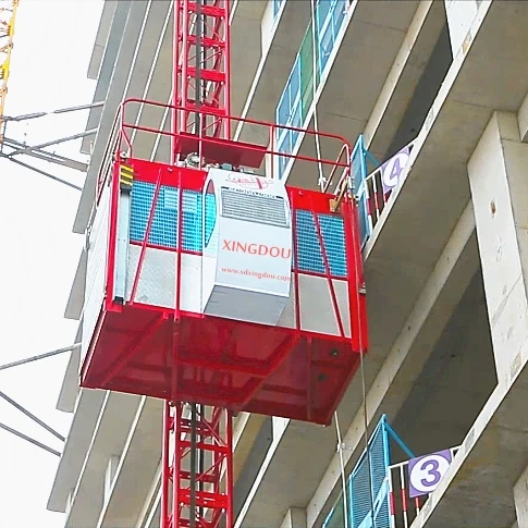 building crane cargo lift electric boom lift construction equipment