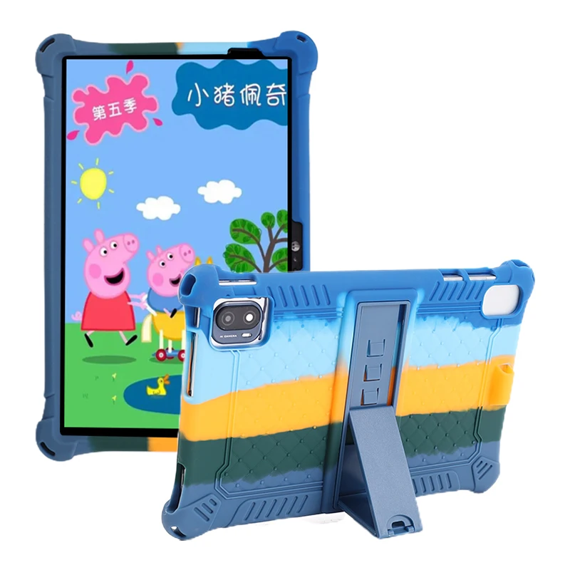 2K Incell Touch Screen Android Tablet With Silicone Case 6GB Ram 128GB Rom Android 12 Dual Sim 4G Lte 5G Wifi Tablet PC