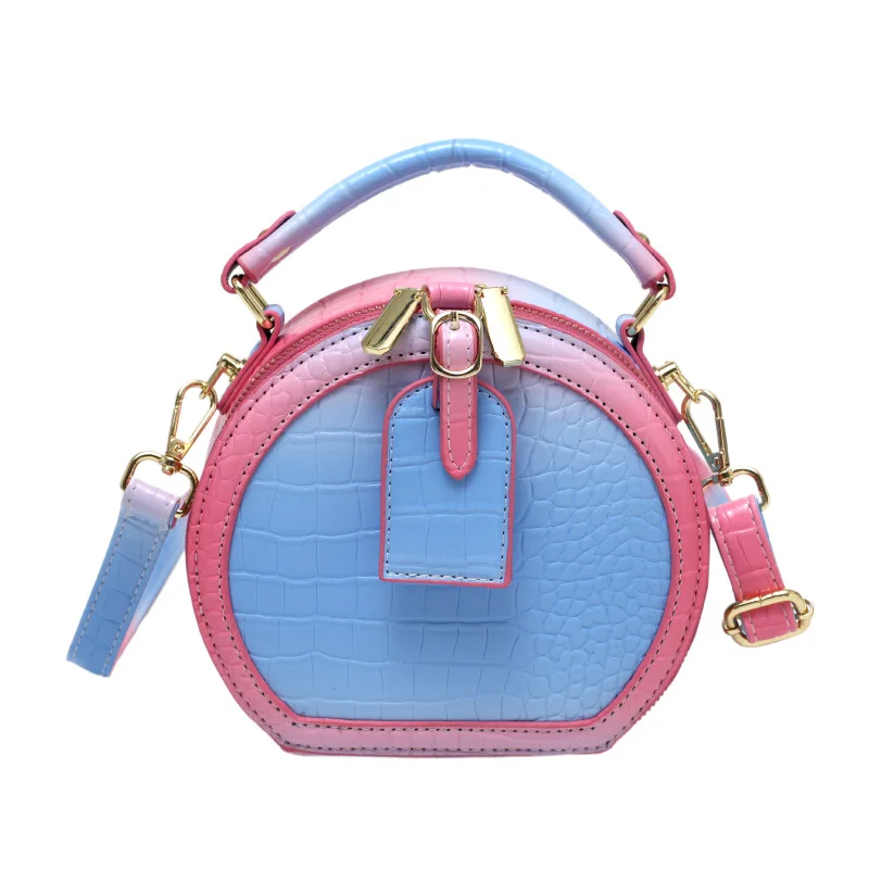 Pink Quilted Pu Chain-Strap Purse