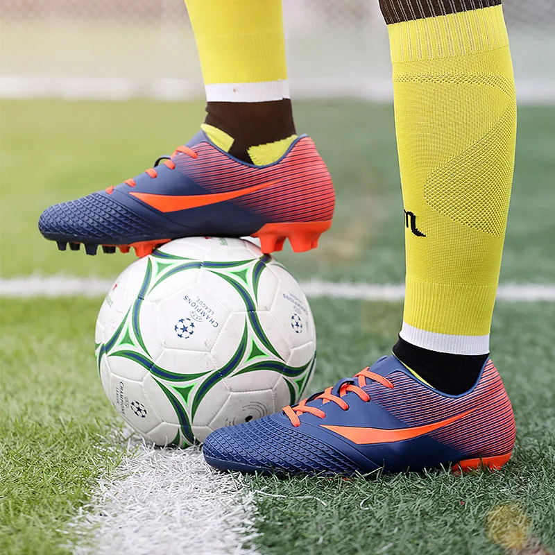 New Fashion Football Boots Artificial Grass TPU Anti slip Training Competition Men Footb aperçu 4