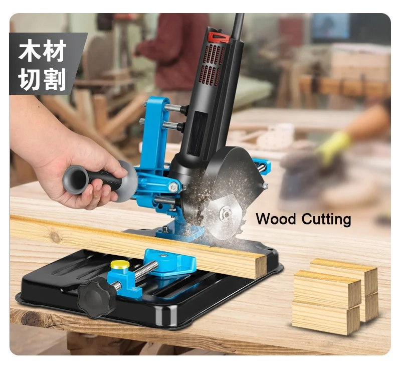 Support Pour Meuleuse D'angle 100/125 Mm Angle Réglable 0-45 Profondeur De Coupe 0-40 Mm Meuleuse D'angle Support Meuleuse D'angle