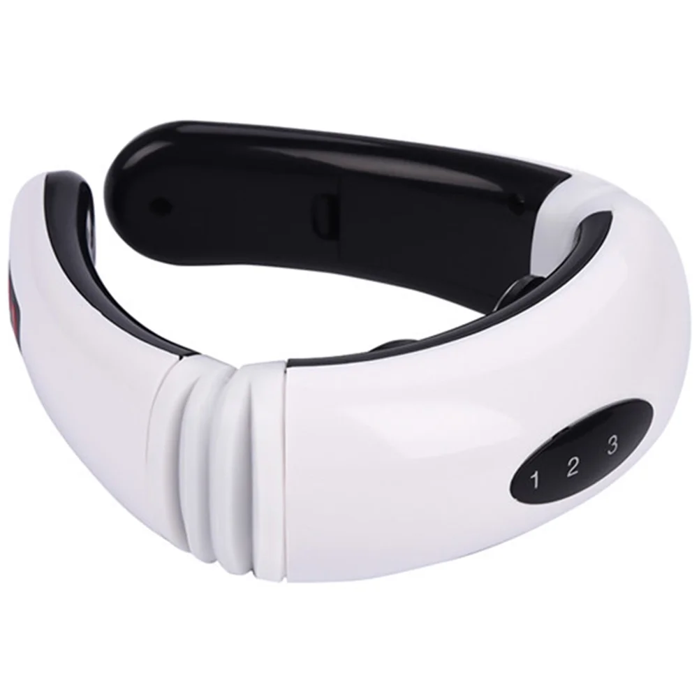 Electric Pulse Kneading  Neck Pain Relief Tool Health Care Relaxation Threapy Cervical Vertebra Kneading Back and Neck Massager