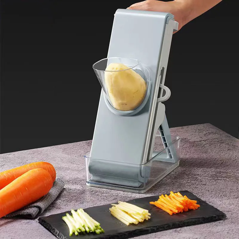 1~10PCS Mandoline Slicer Stainless Steel Vegetable Slicer With 3