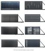 Aluminum Trackless sliding autogates