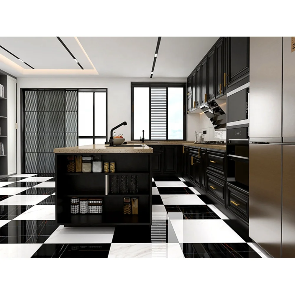 Latest Design Black Lacquer Display Storage Cabinet Home Kitchen Cabinet