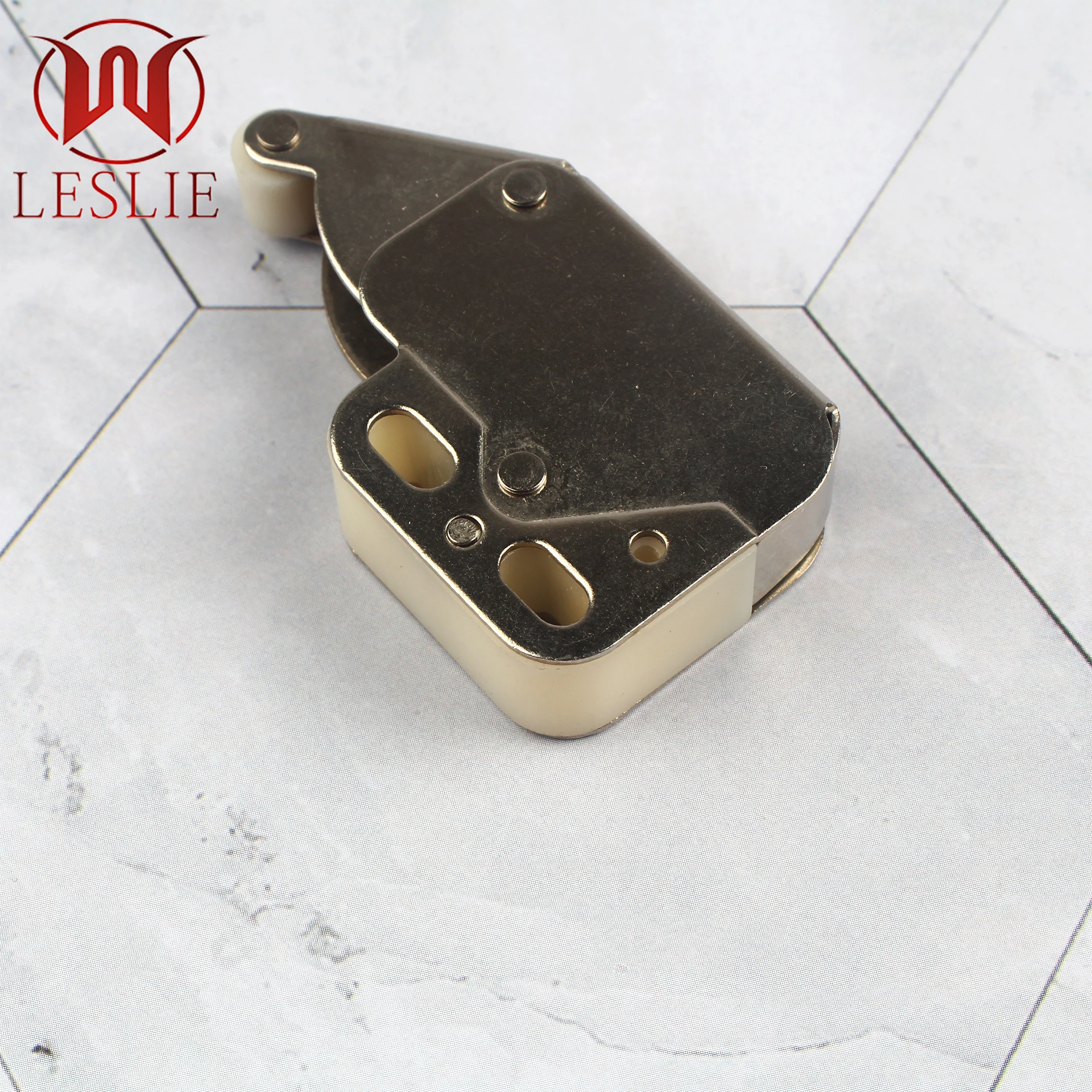 Cabinet Hardware Mini Door Latch Catch Spring Loaded Touch Open Door Catch Push Open Lock Latch Door Magnet Catcher