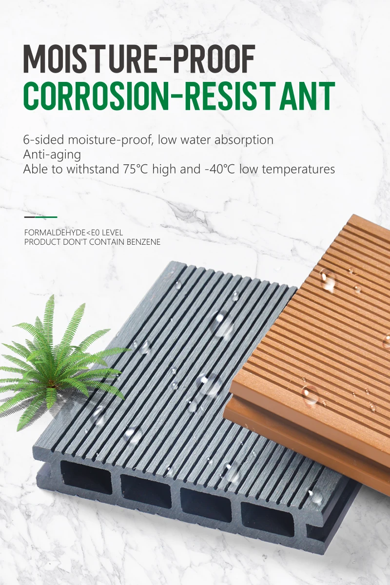 Waterproof Outdoor Floor Covering /coextrusion Wood Plastic Composite