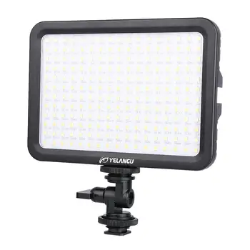 YELANGU LED204  Camera Light Video Shootng Photographic Light with Bi-color and Stepless Dimming for Dslr detail image