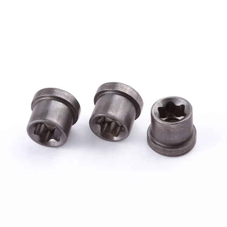 Customization torx screw high-carbon steel plain fasteners lug nuts for electronics industry