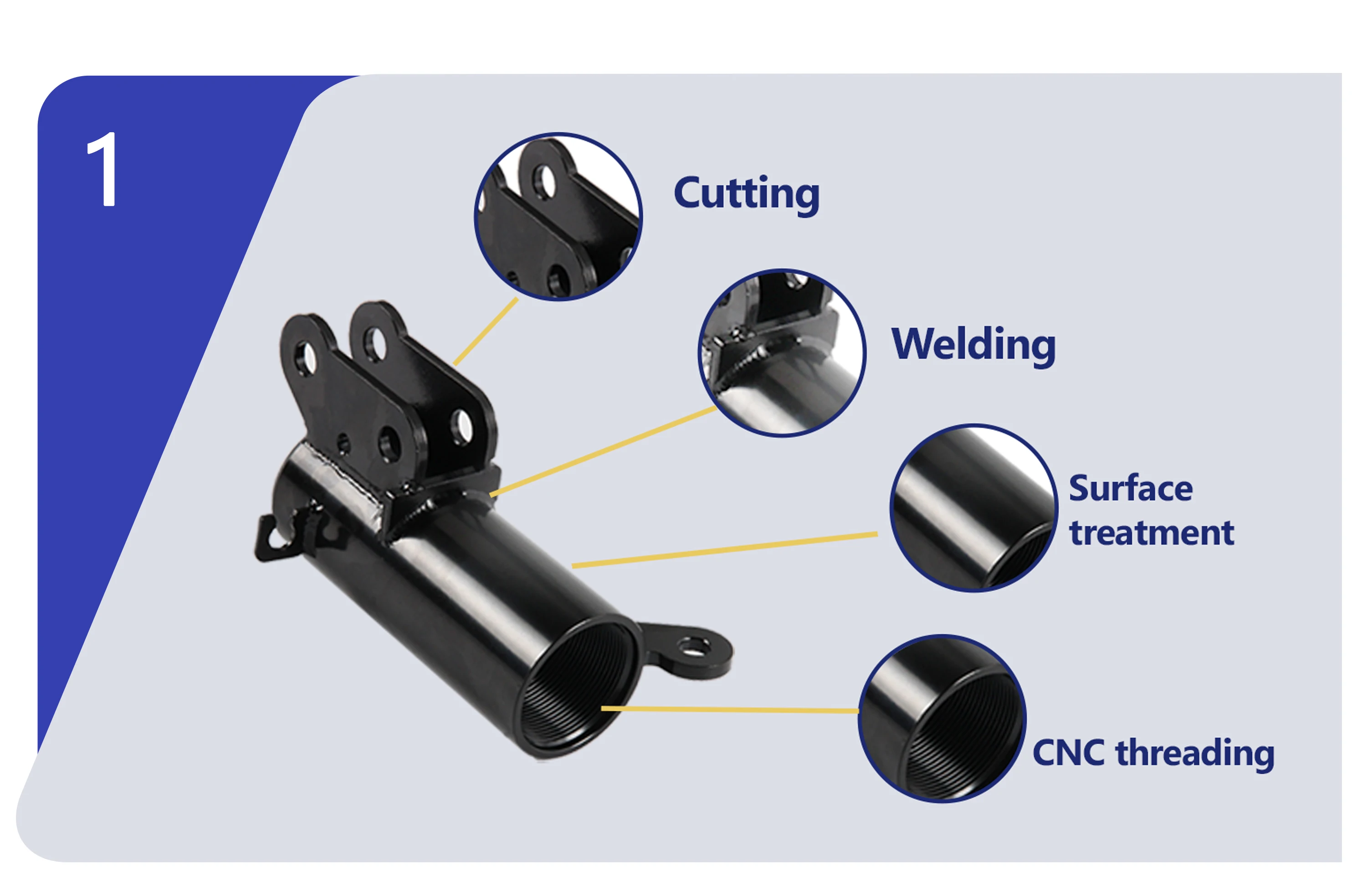Customizable Chassis Brackets Pressed Vehicle Undercarriage Supports