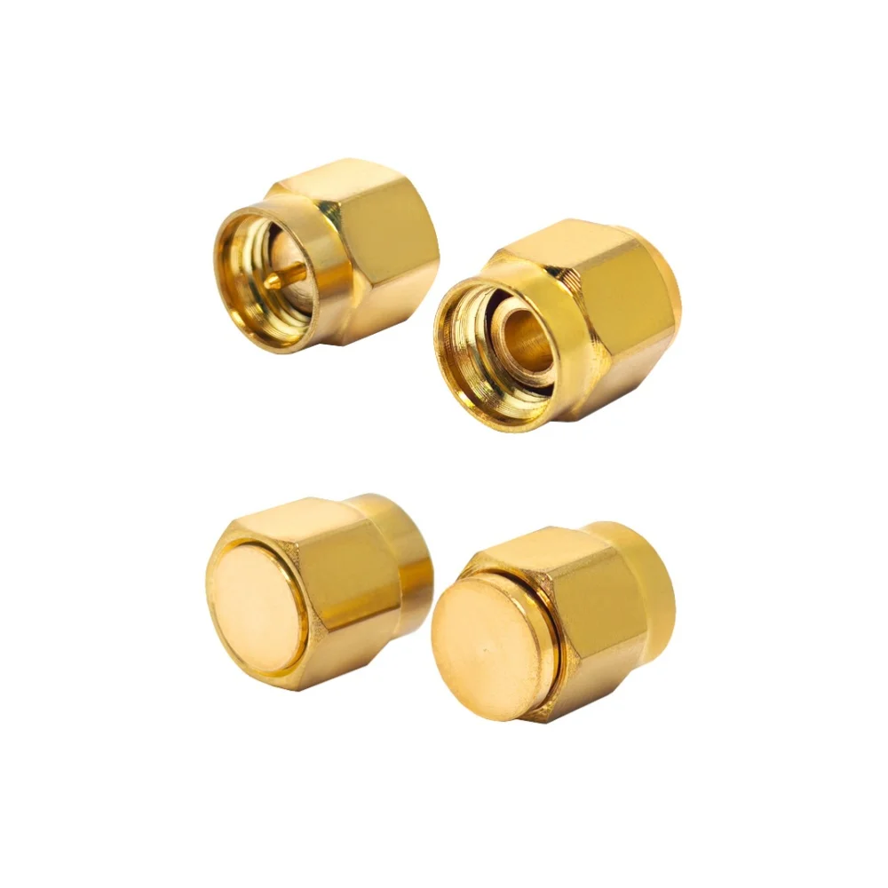 50 Ohm Network Antenna Analyzer Calibrate Test SMA Connectors Short/Load/Open/Thru Type Calibration Kit a Pair
