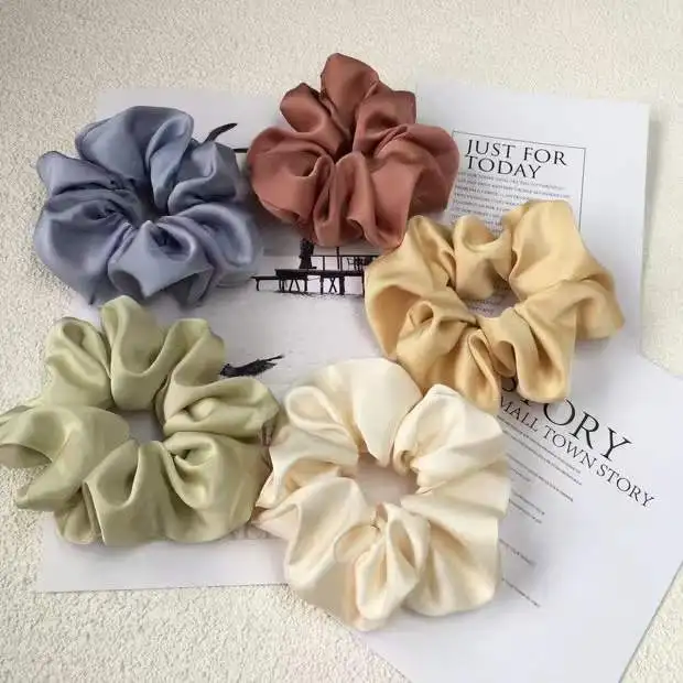 Custom Fashion Hair Accessories Wholesale Luxury Scrunchies For Hair
