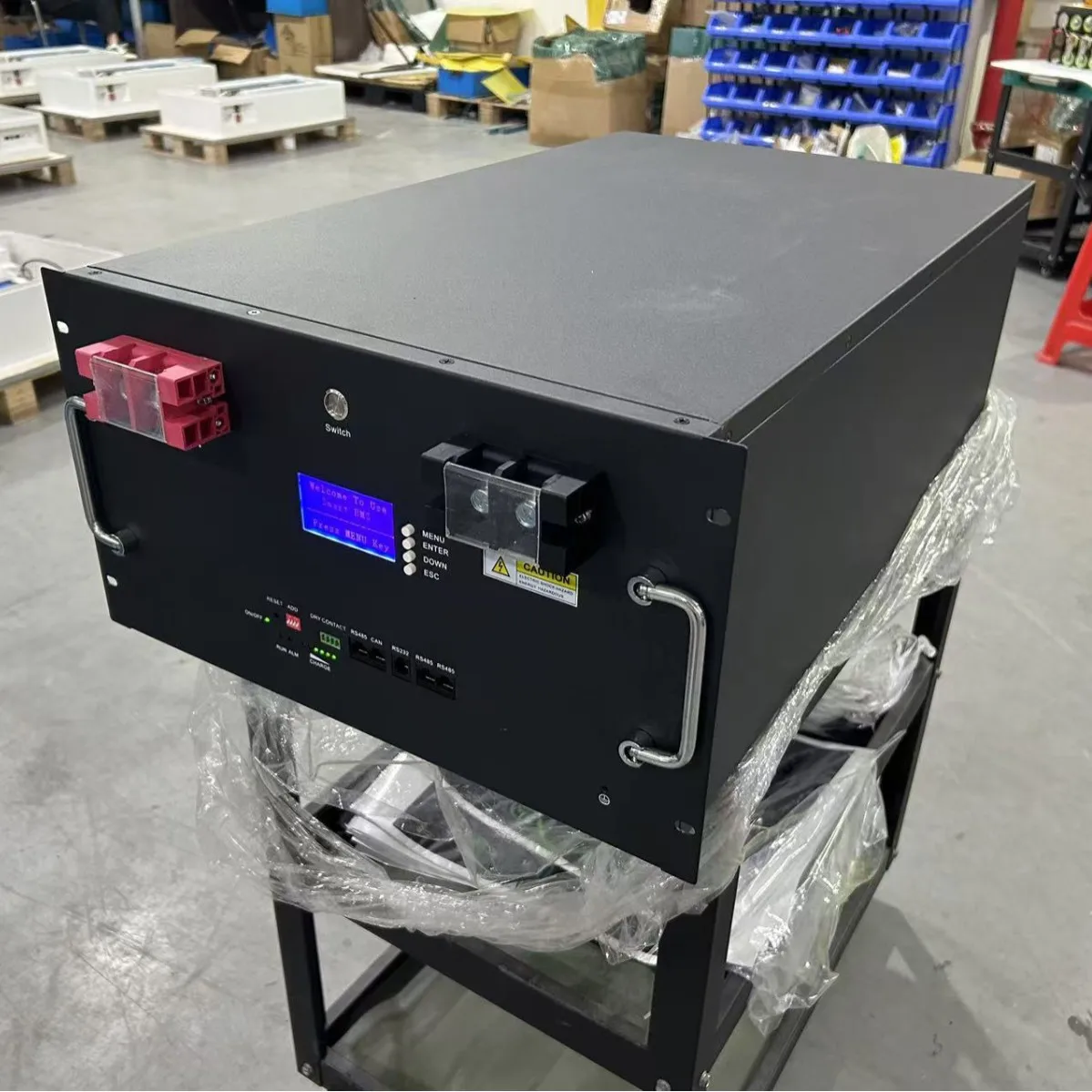 5.12KWH Rack-mounted Stackable All-In-One Industrial Home Solar ...