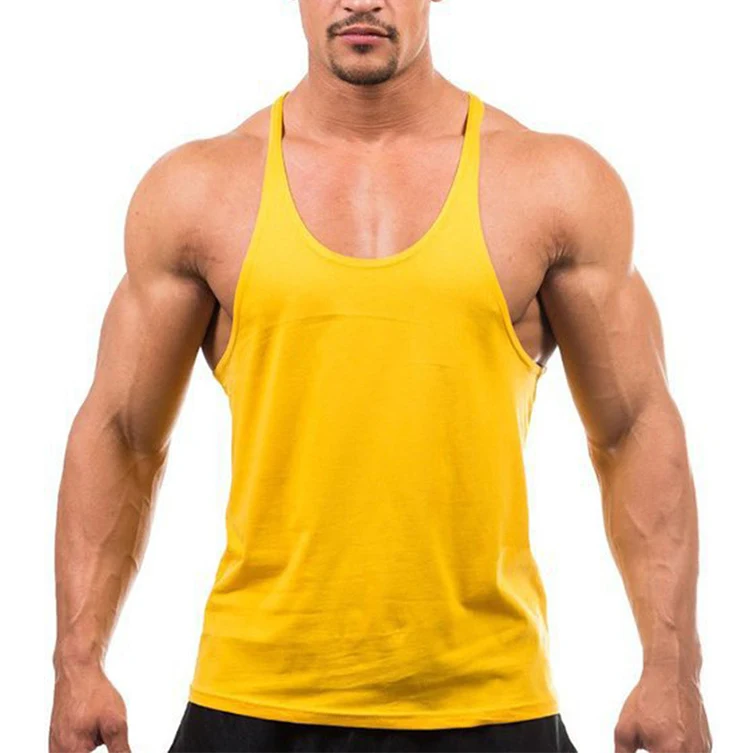 Custom Muscle Fitness Bodybuilding Gym Clothing Male Sleeveless Vest ...