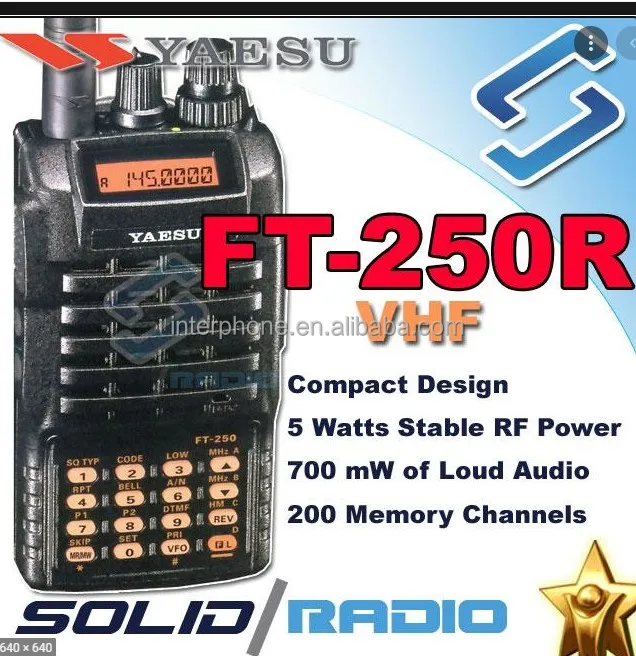 Wholesale yaesu ft-250r walkie talkie,yaesu ft-250r portable marine  transceivers VHF UHF amateur two way radio