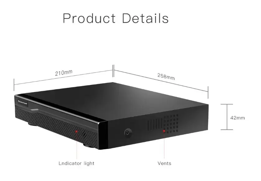Vstarcam NVR 16CH Security IP Network Recorder Nvr CCTV Ip Wifi Camera NVR Camera System
