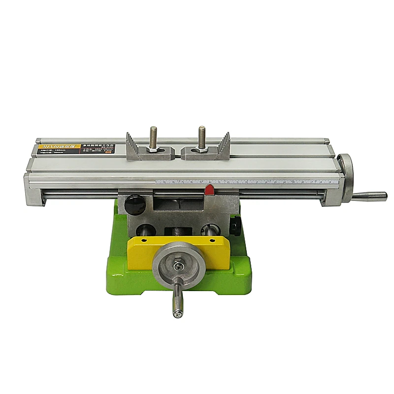 Mini Bench Multifunction Drill Vise Fixtur X Y Axis table Milling Drill Press 