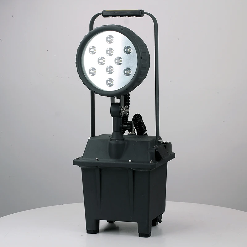 BW3210 LED Explosive Proof Portable Working Light Explosion Proof 24Dc LED Emergency Light Black