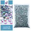 crystal AB/Silver Base