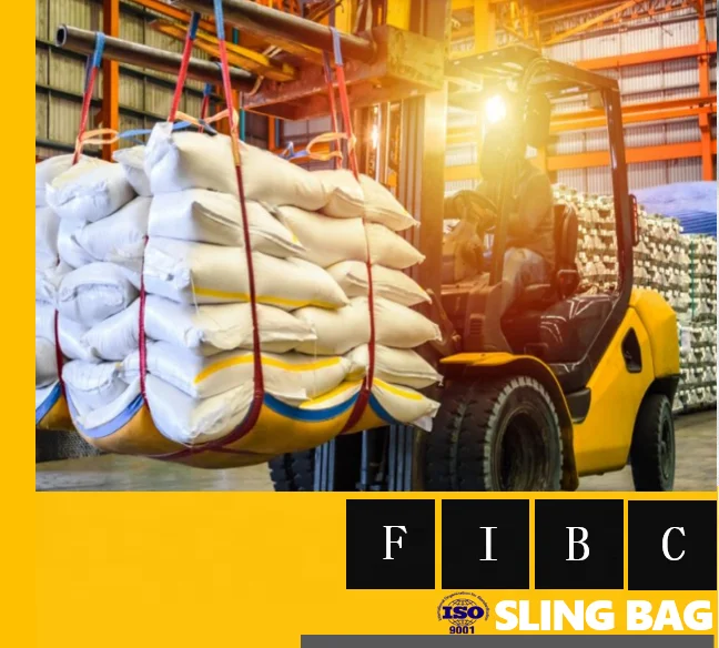 1 Ton pp Woven Bulk Fibc Jumbo Bag Cement Ton Pack Price 20ft Container Flexible Bag Plastic Bags for Firewood 1 Ton Vented