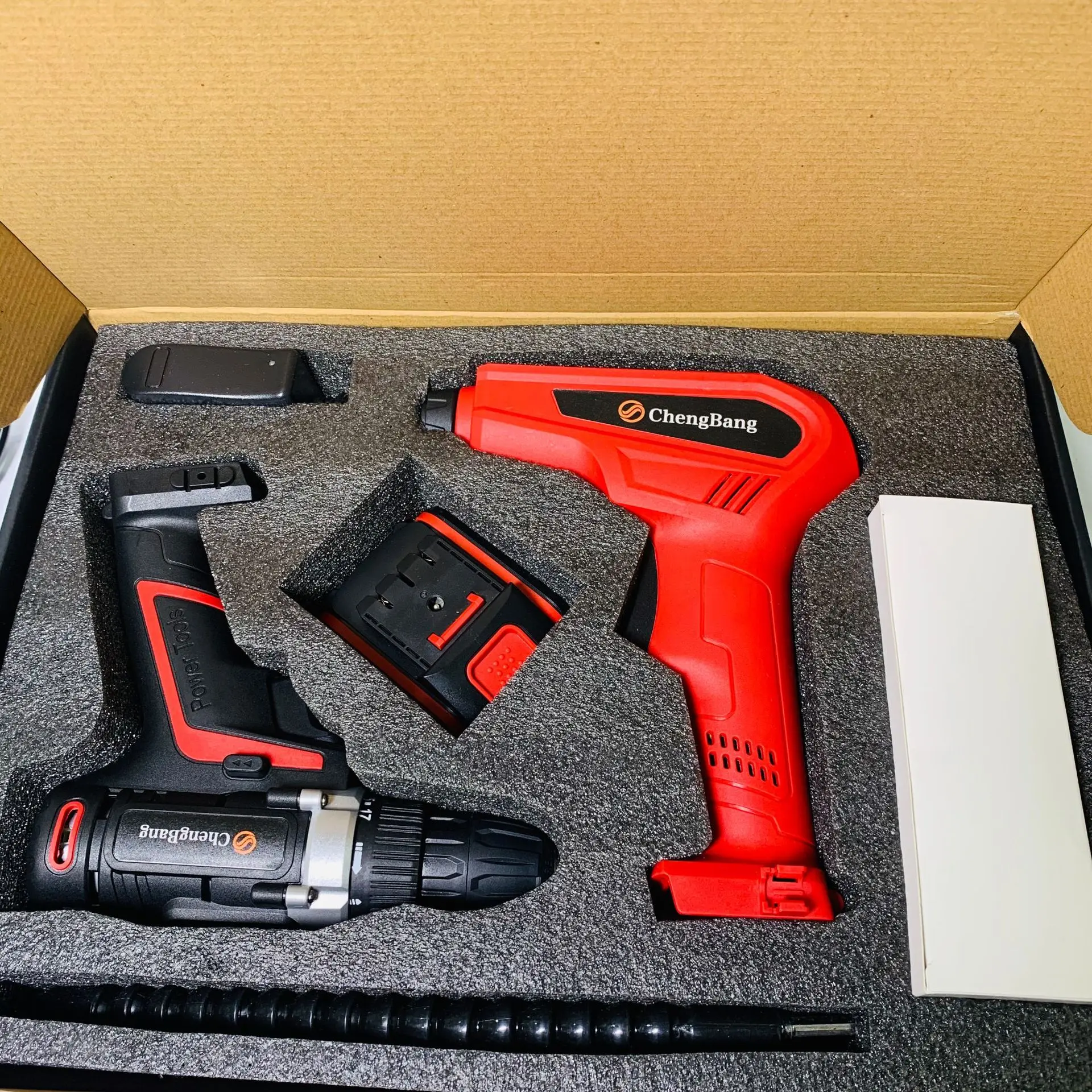 Set Of 2pcs Car Tools Cordless Drill 