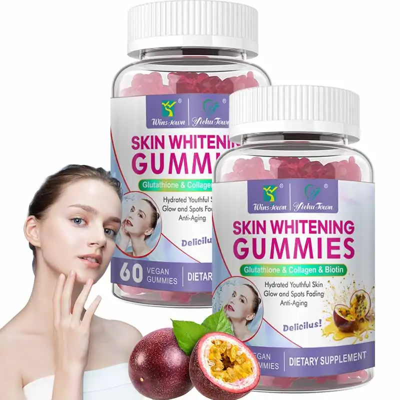 R34 Winstown Daynee Skin Whitening Gummies Biotin Infused Candy Anti-aging Dietary Supplement 3gx60 Vitamin C/e
