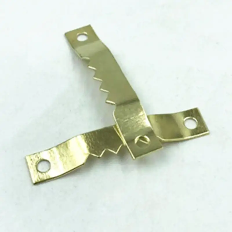 Best selling in 2023 Photo Frame Accessories Hook Hardware Accessories Sawtooth Hook Picture Frame Support Flat Hook