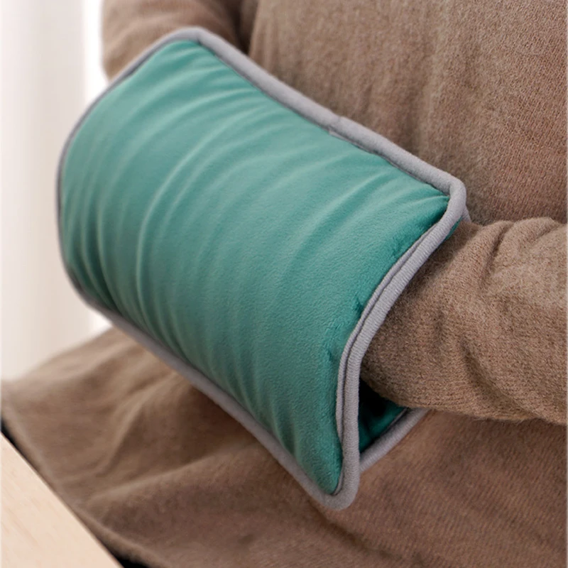 hot sale fashionable electric hot water bag usb safe rechargeable pvc electric hot water bottle
