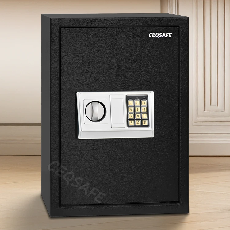 CEQSAFE High Quality Metal Door Lock Small Safe Home Electronic Safe Box