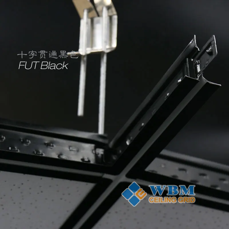 Steel Ceiling Support Profile System Suspended Galvanized Ceiling t Grid Components Ceiling Paint Coating Keels 32/38