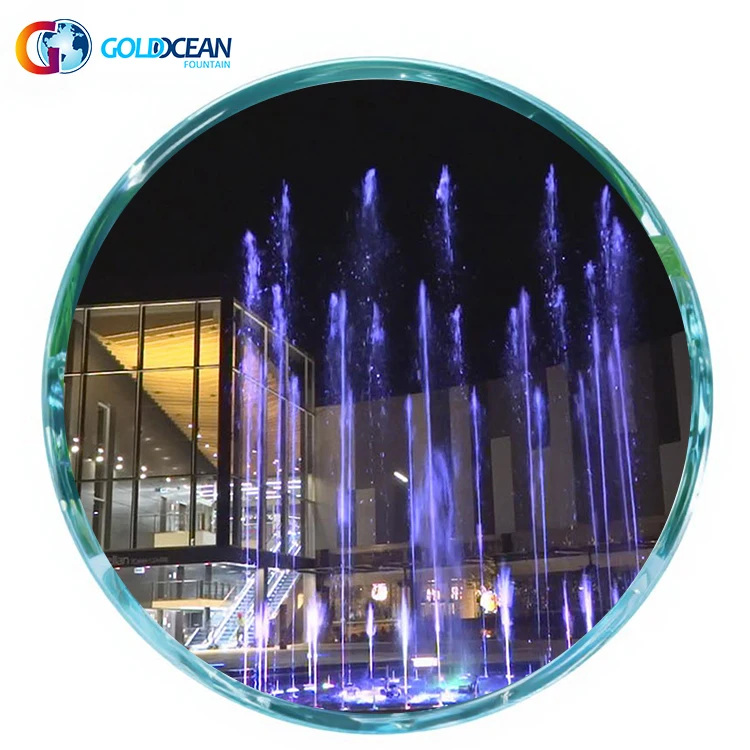 FREE DESIGN Customized Pool Music Dancing Water Fountain