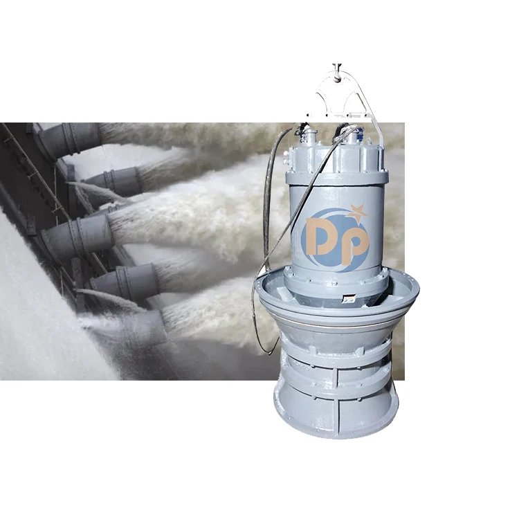 Submersible Axial Flow Irrigation Axial Flow Propeller Submersible Water Pump Floating Submersible Horizontal Aixal Flow Pump