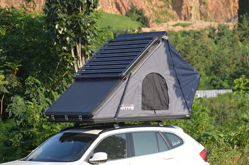 4 Person Car Abs Clamshell Hardshell Rooftop Overlander Travel Camping ...