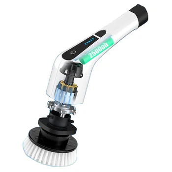 3/6/8/9 in 1 Cordless Home Cleaning magic Brush electric spin power brush floor scrubber for toilet window bathroom clean