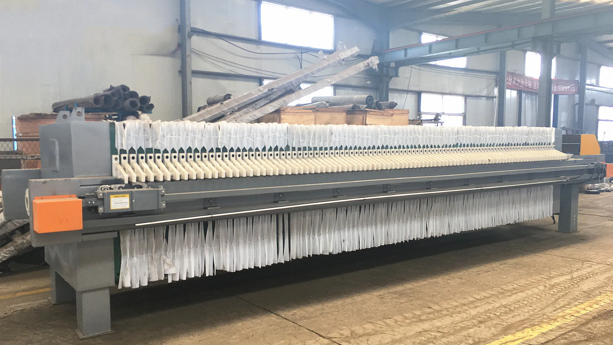 Plate and Frame Solid-liquid Separation Filter Press Fully Automatic ...