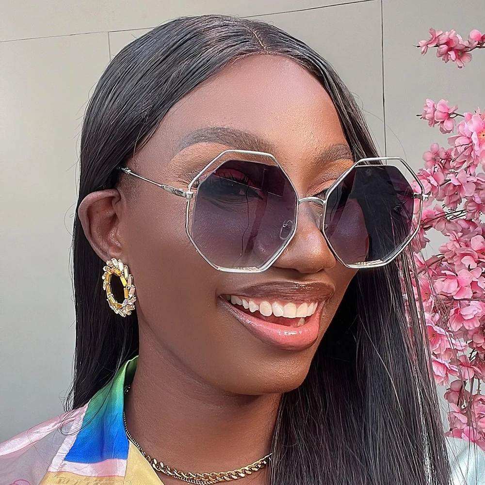 Retro Hollow Rimless Sunglasses - Fashion & Protection display picture 3